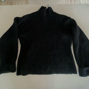 mockneck oversized sweater